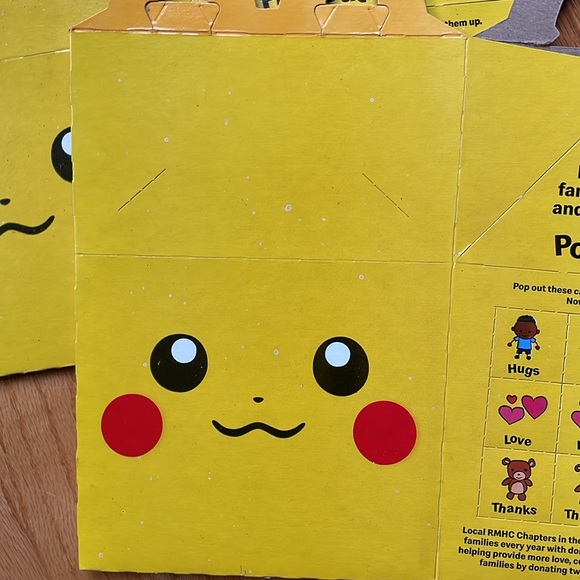 2/$15 - 2 McDonalds POKÉMON HAPPY MEAL BOXES - Picture 3 of 9